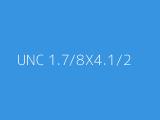 UNC 1.7/8X4.1/2 
